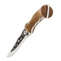Кизлярский нож сувенирный "Скорпион" (сталь - AUS-8, рукоять - орех) 10131