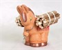 Подарочная статуэтка ручной работы "Горный ослик" обожженная глина 2055 - фото 7942