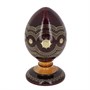 Унцукульская статуэтка "Яйцо" с художественной насечкой 8965