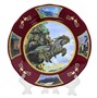 Сувенирная тарелочка Осетия 17879 - фото 8226