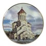 Сувенирная тарелка "Тбилиси" ручной работы на подставке 10374 - фото 8354