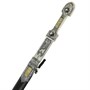 Кавказский кинжал Ирбис №1 (позолоченные вставки, ножны - натур. кожа, мельхиор) 17844