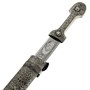 Кавказский кинжал Ирбис №2 (ножны мельхиор) 2067