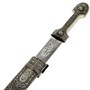 Кавказский кинжал Ирбис №2 (ножны мельхиор) 2065