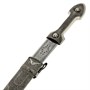 Кавказский кинжал Ирбис №2 (ножны мельхиор) 5574