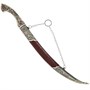 Кинжал (турецкий ятаган) Янычар (натур.кожа, эмаль) 17997