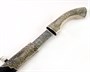 Кинжал (турецкий ятаган) Янычар №1 (ножны – мельхиор и натур.кожа) 2071