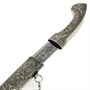 Кинжал (турецкий ятаган) Янычар (ножны – мельхиор) 5576