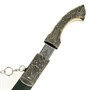 Кинжал (турецкий ятаган) Янычар (ножны – мельхиор, натур.кожа) 7384