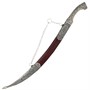 Кинжал (турецкий ятаган) Янычар (ножны – мельхиор, натур.кожа) 7383