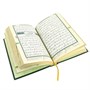 Коран на арабском языке с таджвидом (кожаный переплет, золотое тиснение) 24х17 см 11829